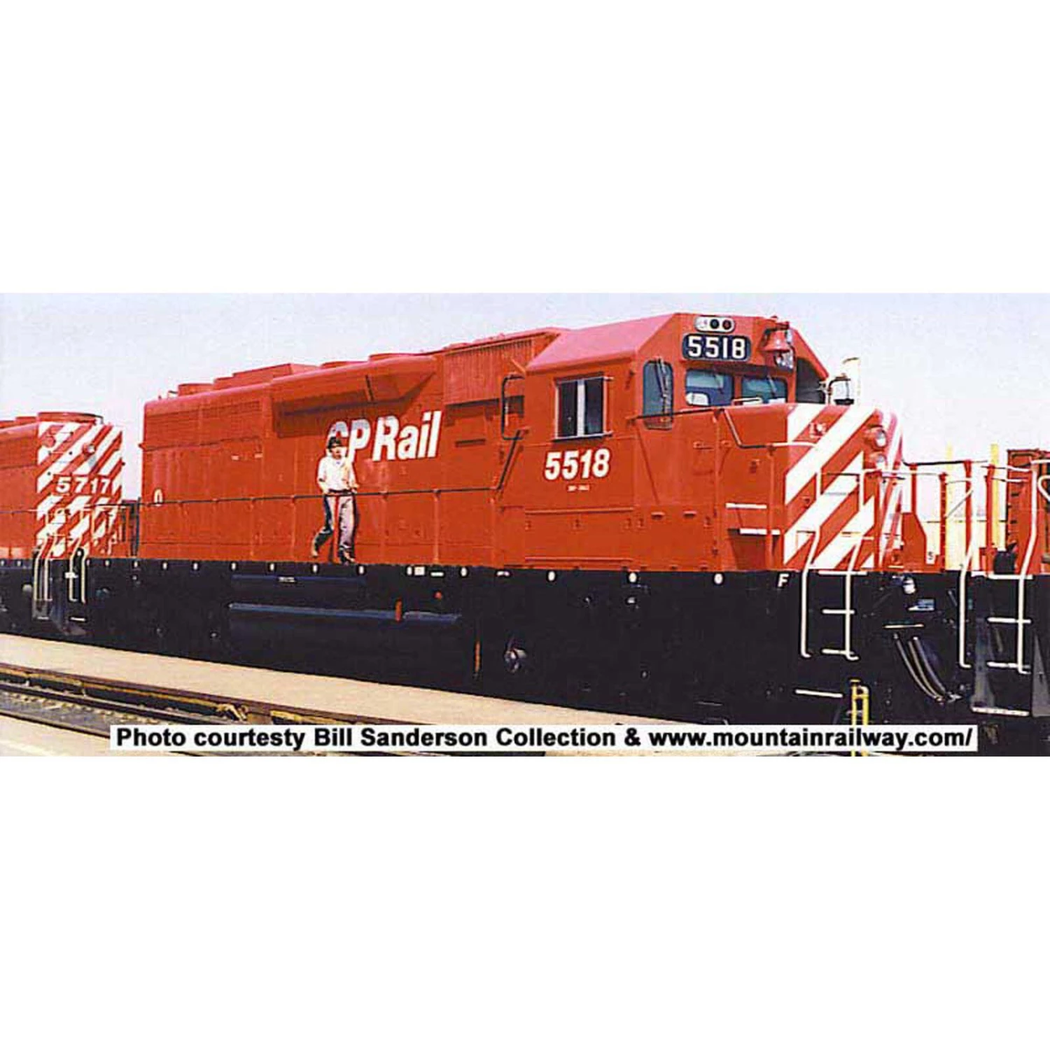 Bowser Manufacturing Co., Inc. HO SD40 w DCC & Sound CPR #5512 1 Bowser Manufacturing Co., Inc. HO SD40 w DCC & Sound CPR #5512