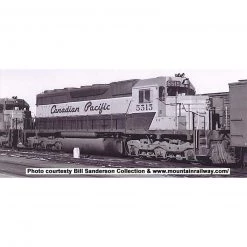 Bowser Manufacturing Co., Inc. HO SD40 w DCC & Sound CPR Grey Maroon #5515