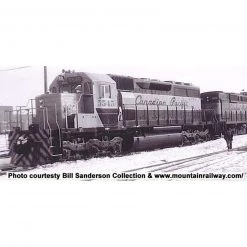 Bowser Manufacturing Co., Inc. HO SD40 w DCC & Sound CPR Grey Maroon #5536