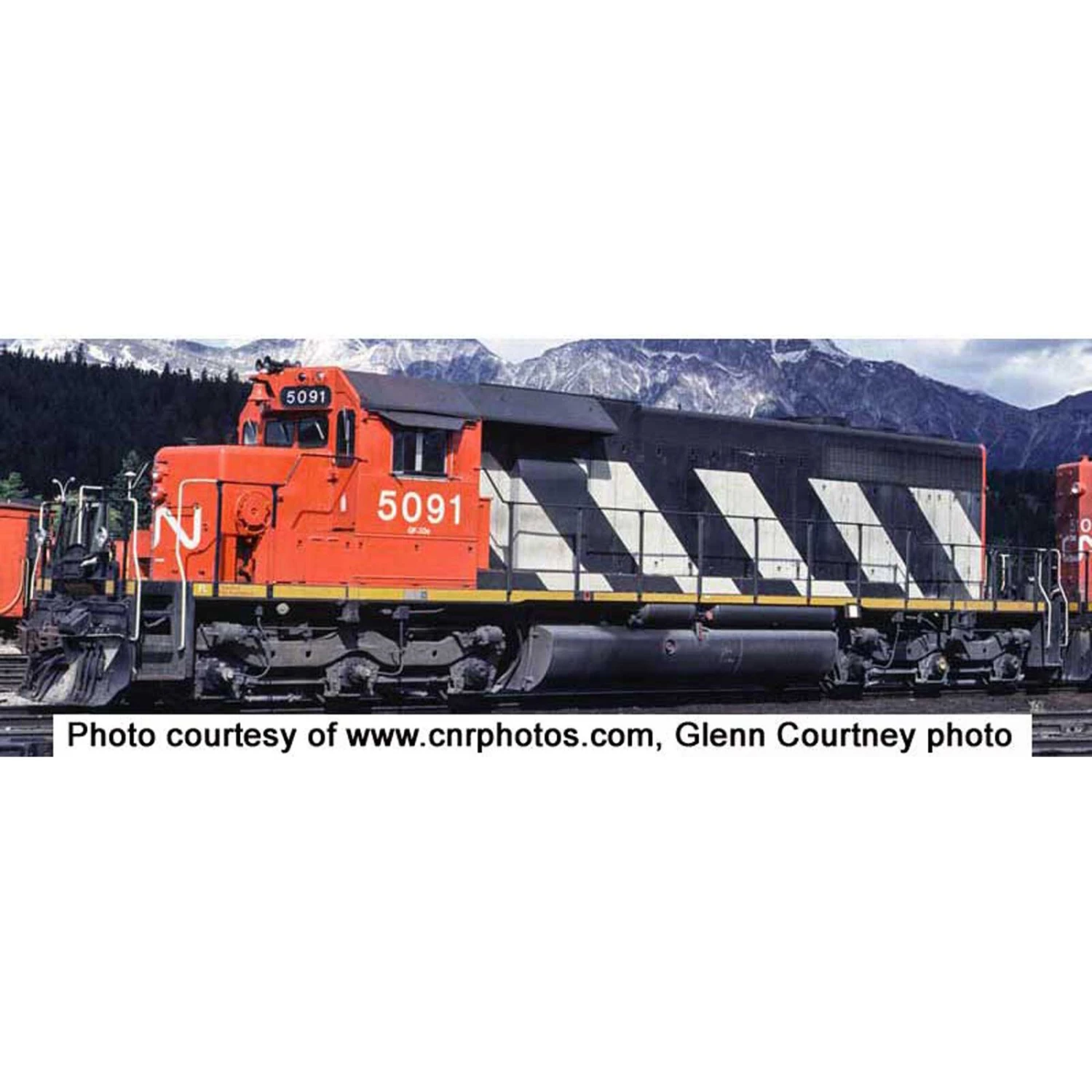 Bowser Manufacturing Co., Inc. HO SD40 CN Sergent Stripe #5096 1 Bowser Manufacturing Co., Inc. HO SD40 CN Sergent Stripe #5096