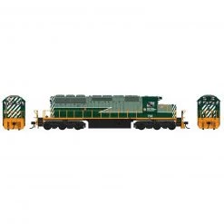 Bowser Manufacturing Co., Inc. HO SD40 w DCC & Sound BCR Two Tone Green #760