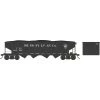 Bowser Manufacturing Co., Inc. N Scale H21 Hopper PRR H21a Black/Keystone #923781