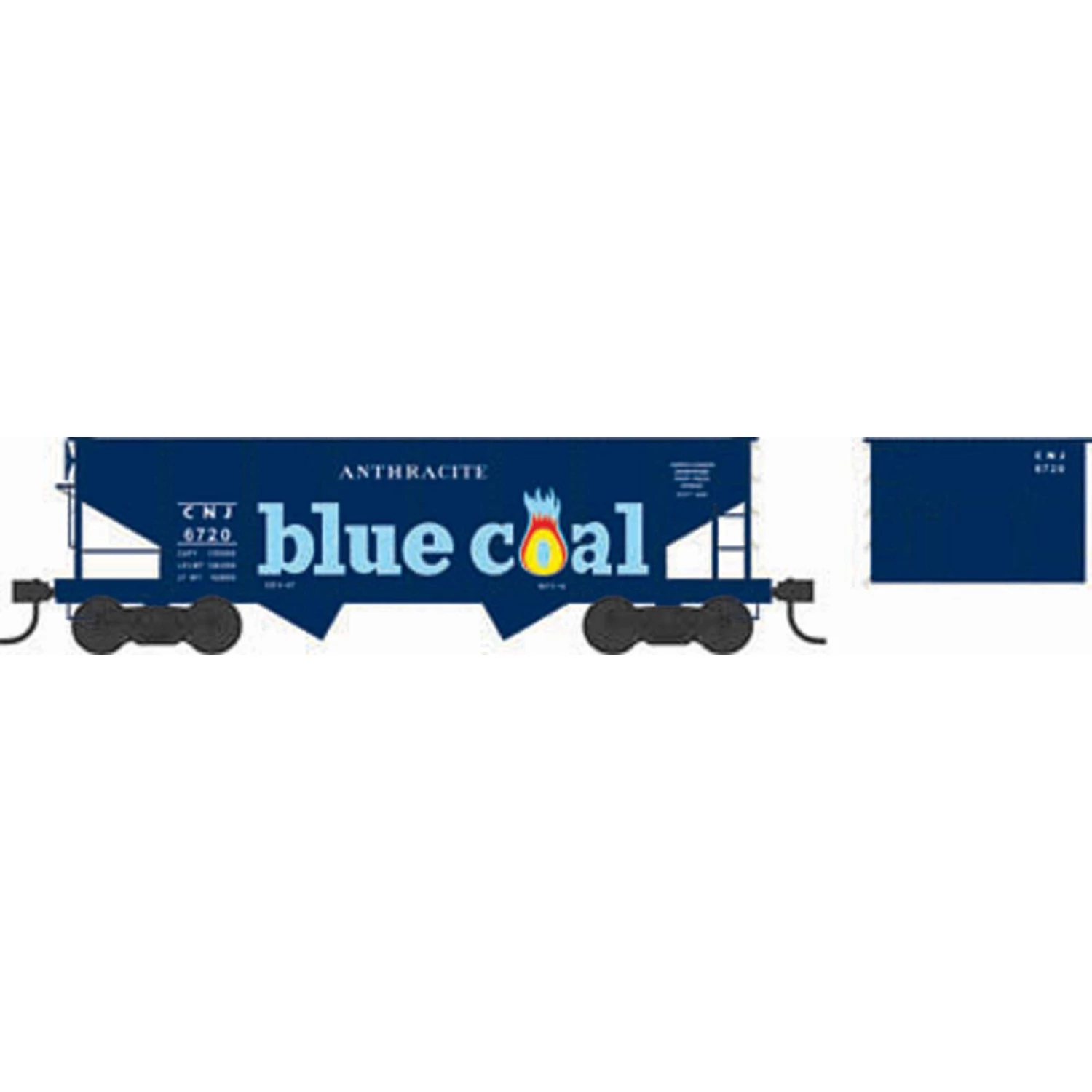 Bowser Manufacturing Co., Inc. N Executive Line Gla Hopper CNJ Blue Coal #6720 1 Bowser Manufacturing Co., Inc. N Executive Line Gla Hopper CNJ Blue Coal #6720