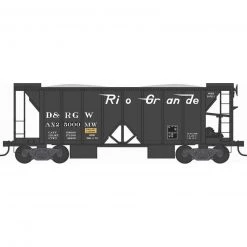 Bowser Manufacturing Co., Inc. HO 70-Ton 2-Bay Ballast Car, D&RGW #25003