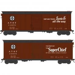 Bowser Manufacturing Co., Inc. HO 40ft Boxcar ATSF Super Chief #140635