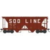 Bowser Manufacturing Co., Inc. HO H34 Covered Hopper Soo Line #8951