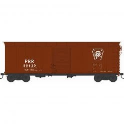 Bowser Manufacturing Co., Inc. HO X31A 2-Door Road Inset Roof Box PRR Plain Key #80653