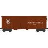 Bowser Manufacturing Co., Inc. HO X31B 4-Door Road Flush Roof Box PRR Shadow Key #61490