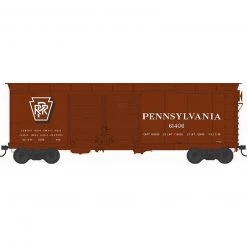 Bowser Manufacturing Co., Inc. HO X31B 4-Door Road Flush Roof Box PRR Shadow Key #61490