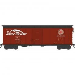 Bowser Manufacturing Co., Inc. HO X31 2-Door Road Flush Roof Box SAL Silver Meteor #19401